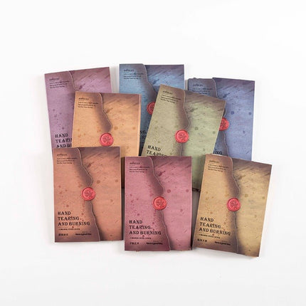 2179 Hand Torn and Burned Series Flamed Alien Material Packs - Paper Whimsy Studio