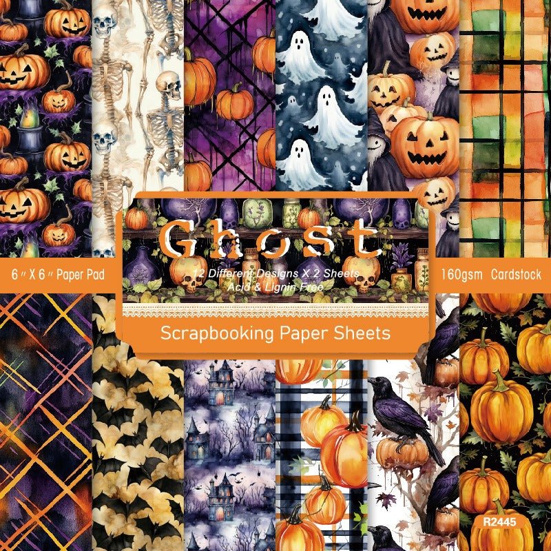 Handbook Paper Frame 2184 Handbook Material Paper Card Making Background Paper 6″ Single ...