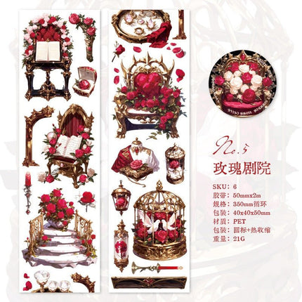 3029 Vintage Tape An Exotic Affair - Paper Whimsy Studio