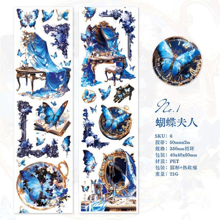 3029 Vintage Tape An Exotic Affair - Paper Whimsy Studio