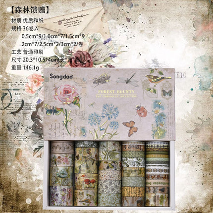 3034 Hot Stamping Washi Tape Set - Paper Whimsy Studio