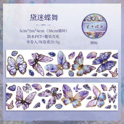 3038 Tape Flutter Butterfly Series - Paper Whimsy Studio