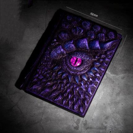 4004 Embossed Dragon Eye Notebook - Paper Whimsy Studio