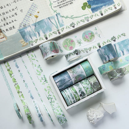 3018 Set of washi tape Previously Sea and Forest Series