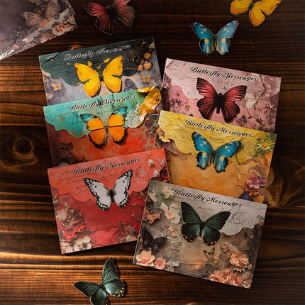 2040 Material Paper Color Butterfly Messenger Series