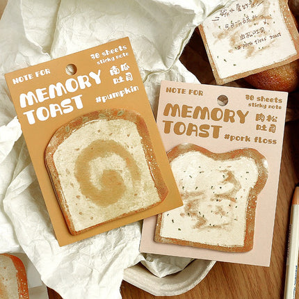 2043 Sticky Notes Memory Bread Series Sticky Notes Message Paper