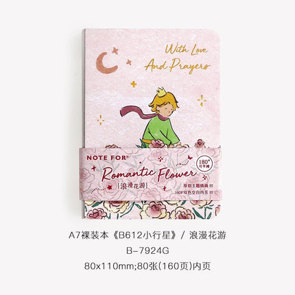 4015 A7 Naked Book Asteroids Series The Little Prince Handbook - Paper Whimsy Studio