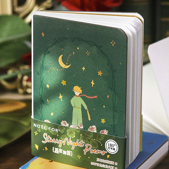 4015 A7 Naked Book Asteroids Series The Little Prince Handbook - Paper Whimsy Studio