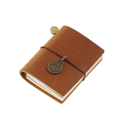 4025 Handbook MINI loose-leaf cowhide pocket diary notebook - Paper Whimsy Studio