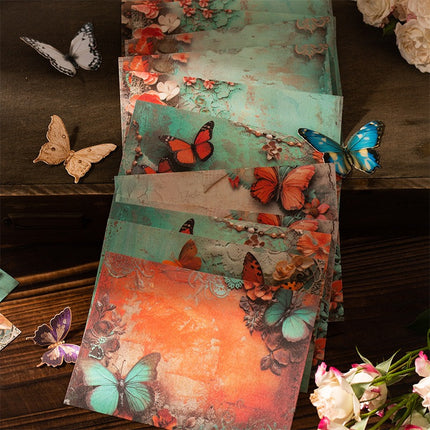 2040 Material Paper Color Butterfly Messenger Series