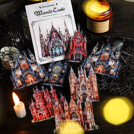 1201 Castle Stickers Moonlight City Collection