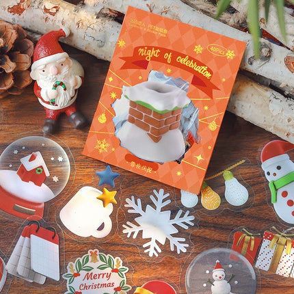 1085 PET Sticker Pack Christmas Wishing Star Series