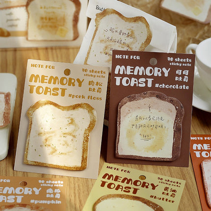 2043 Sticky Notes Memory Bread Series Sticky Notes Message Paper