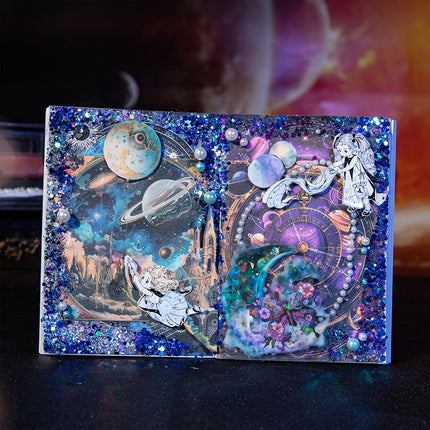 2014 Moon Phases Theme Paper Starry Night Fantasy Series