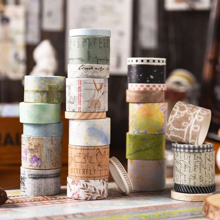 3010  （20 Volume Set Washi Tape Vintage Seal Collection）