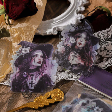 1080 pet sticker pack gothic dark princess series