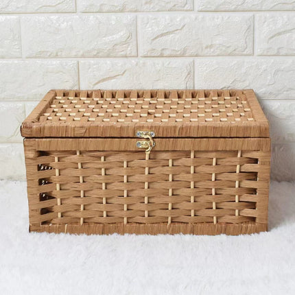 6147 Artisan Handwoven Storage Basket