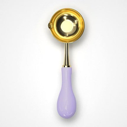 5013 Spoon Candlestick in Macaroon Colorway Fire Paint - Paper Whimsy Studio