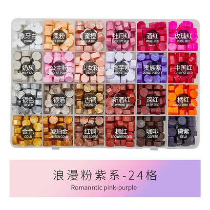 5014 （24 Colors Box Sealer Wax Sealer Stamps） - Paper Whimsy Studio