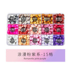 New Romantic Pink & Purple - 15 compartments