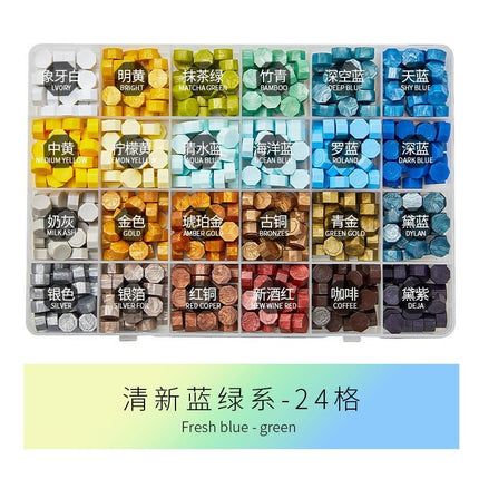 5014 （24 Colors Box Sealer Wax Sealer Stamps） - Paper Whimsy Studio