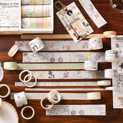 3010  （20 Volume Set Washi Tape Vintage Seal Collection）