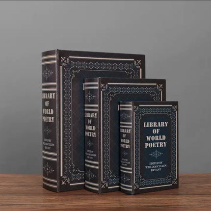 6008 Wooden Decorative Book Box - Paper Whimsy Studio