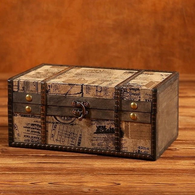 6028 Vintage storage box - Paper Whimsy Studio