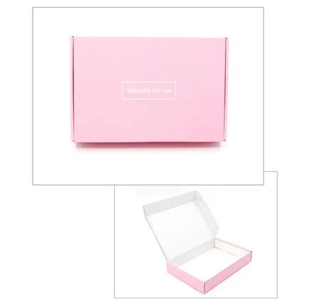 6060 Blush Pink Cardboard Box - Paper Whimsy Studio