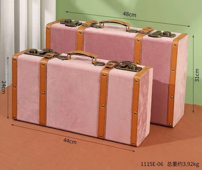 6063 Pink Leather Case - Paper Whimsy Studio