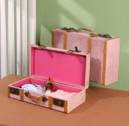 6063 Pink Leather Case - Paper Whimsy Studio