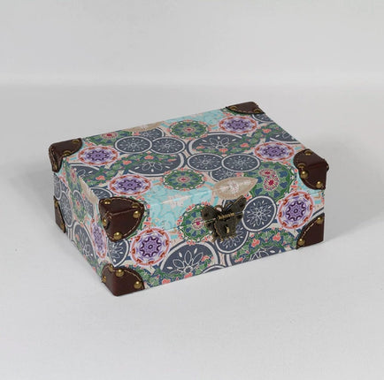 6083 Patterned Leather Storage Box - Paper Whimsy Studio