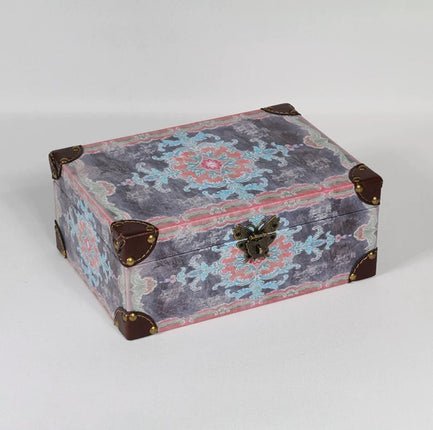 6084 Patterned Leather Storage Box - Paper Whimsy Studio