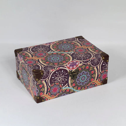 6087 Patterned Leather Storage Box - Paper Whimsy Studio