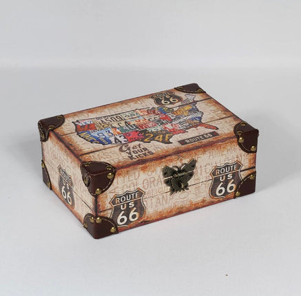 6096 Patterned Leather Storage Box - Paper Whimsy Studio