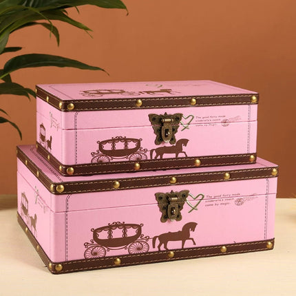 6100 Cartoon Carriage Style Storage Box - Paper Whimsy Studio