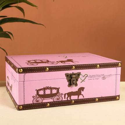 6100 Cartoon Carriage Style Storage Box - Paper Whimsy Studio