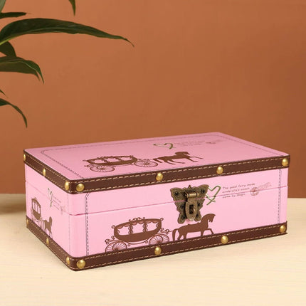 6100 Cartoon Carriage Style Storage Box - Paper Whimsy Studio