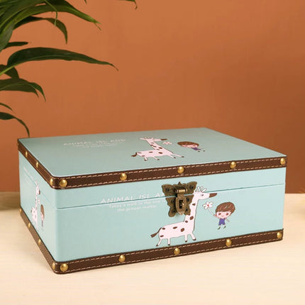 6103 Cartoon Giraffe Storage Box - Paper Whimsy Studio