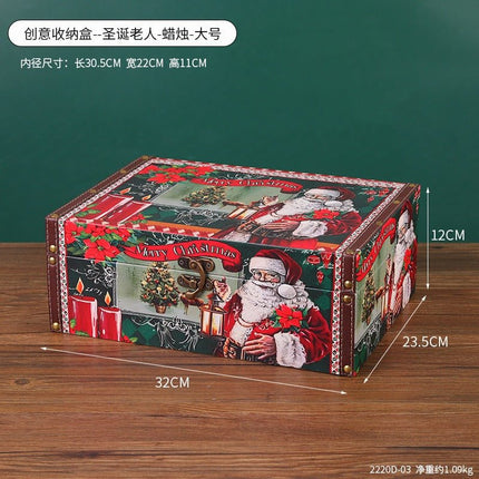 6110 Santa Claus Organizer Home Store Christmas Decorations - Paper Whimsy Studio