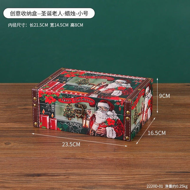 6110 Santa Claus Organizer Home Store Christmas Decorations - Paper Whimsy Studio