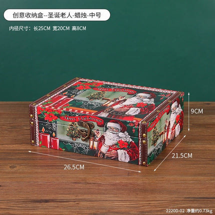 6110 Santa Claus Organizer Home Store Christmas Decorations - Paper Whimsy Studio