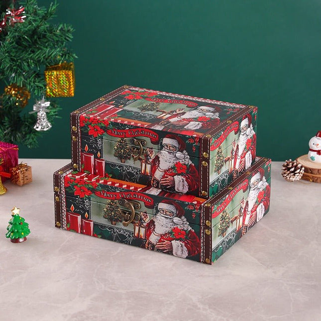 6110 Santa Claus Organizer Home Store Christmas Decorations - Paper Whimsy Studio