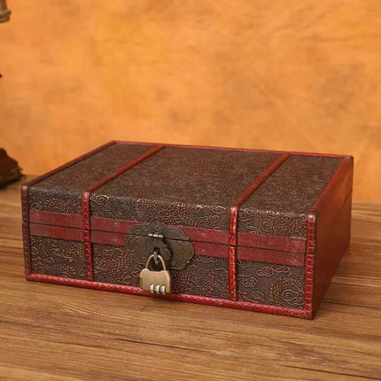 6122 Chinese Vintage Organizer with Dragon Pattern - Paper Whimsy Studio