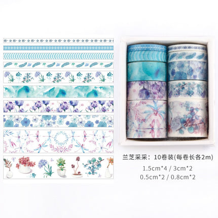 3018 Set of washi tape Previously Sea and Forest Series