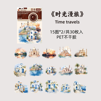 1183 Sticker Pack Traveling Light Collection Series