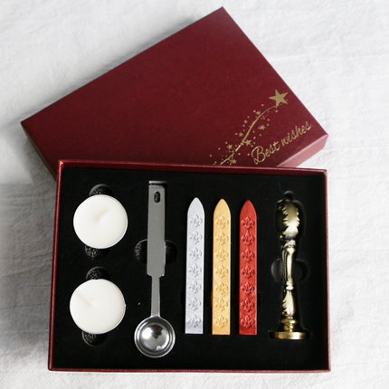 5004 Custom wax seal stamp set