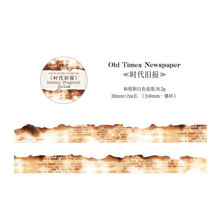 3007 Washi Shaped Tape Memory Fragments Series