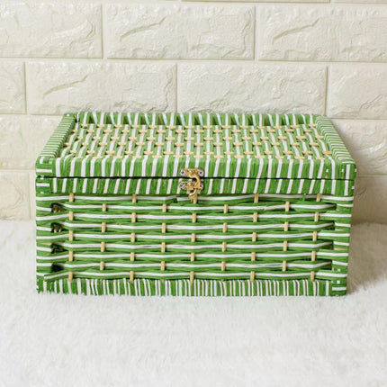 6147 Artisan Handwoven Storage Basket