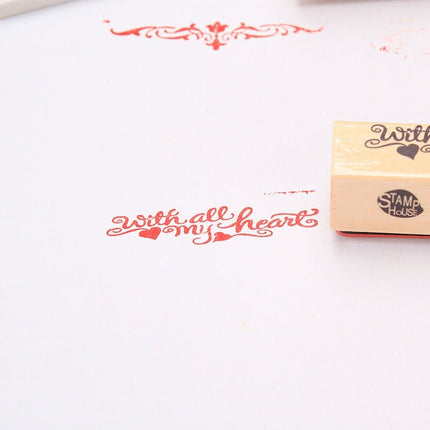7002 Vintage Long Stripes Graphic Wooden Stamps - Paper Whimsy Studio